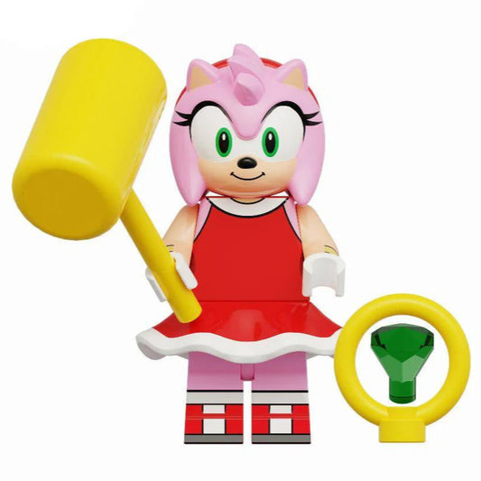 Amy Rose Brick Figure - Sonic Series