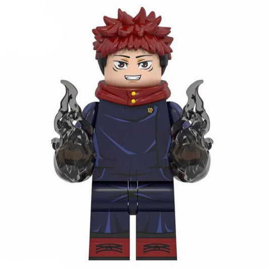 Itadori Yuji Brick Figure - Jujutsu Kaisen Series