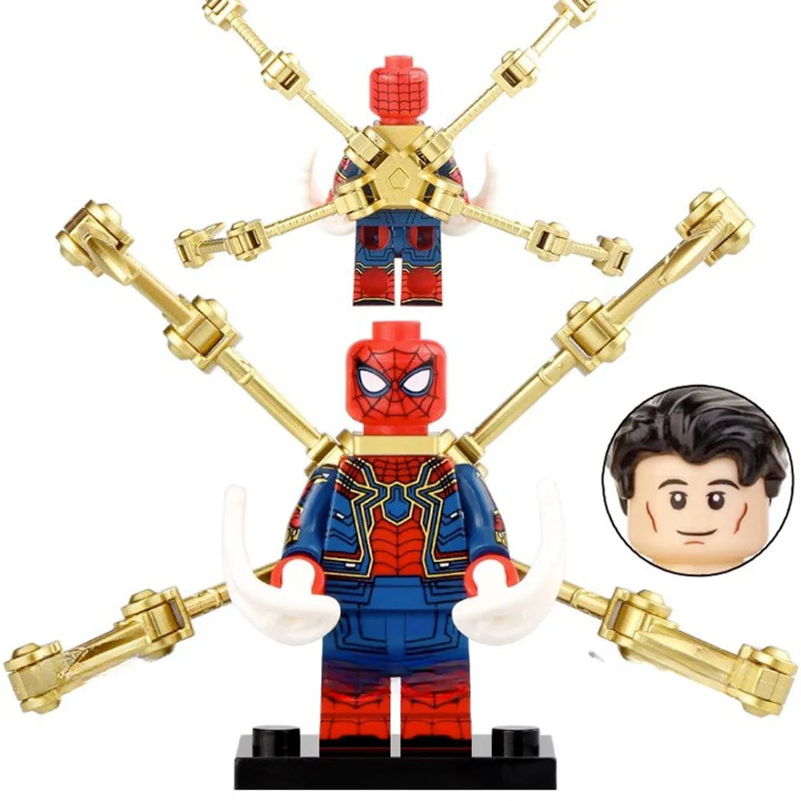 Spider-Man Iron Suit Brick Figure - Avengers Series