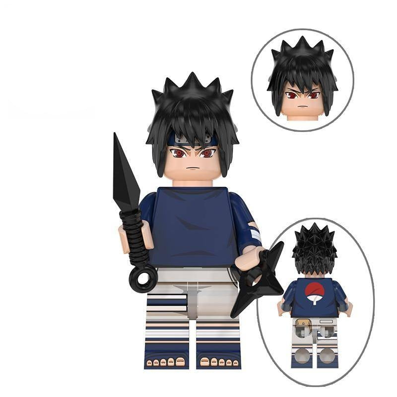 Sasuke Uchiha Brick Figure - Naruto: Shippuden