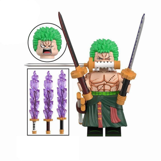 Roronoa Zoro Brick Figure - One Piece Series