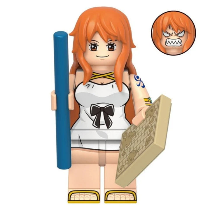 Nami Brick Figure - One Piece Series