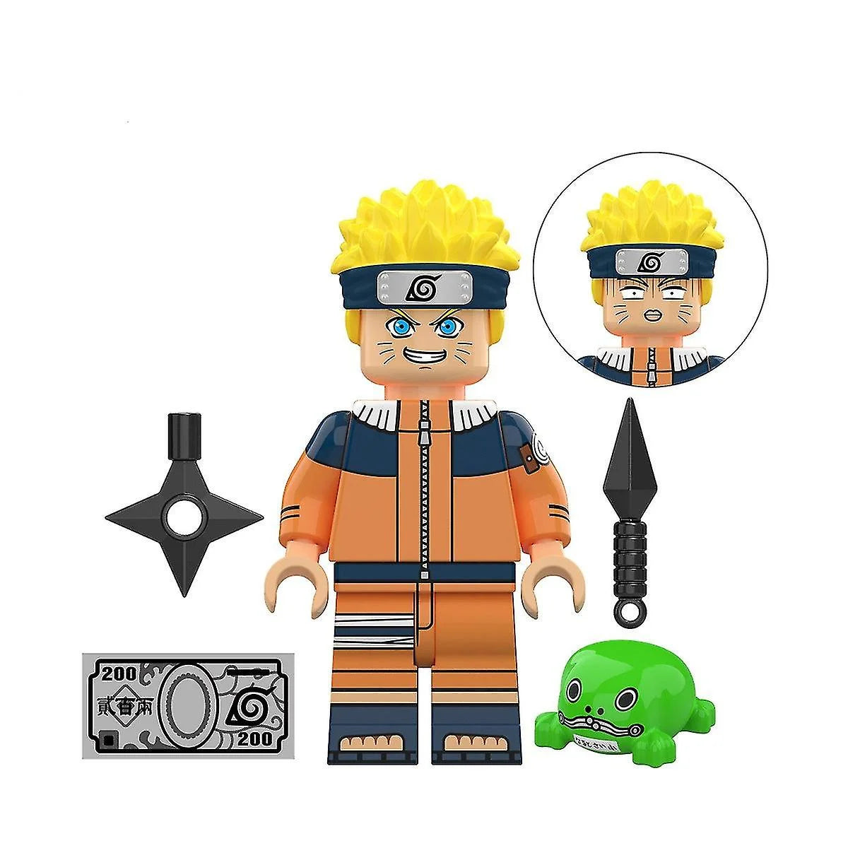 Naruto Uzumaki Brick Figure - Naruto: Shippuden